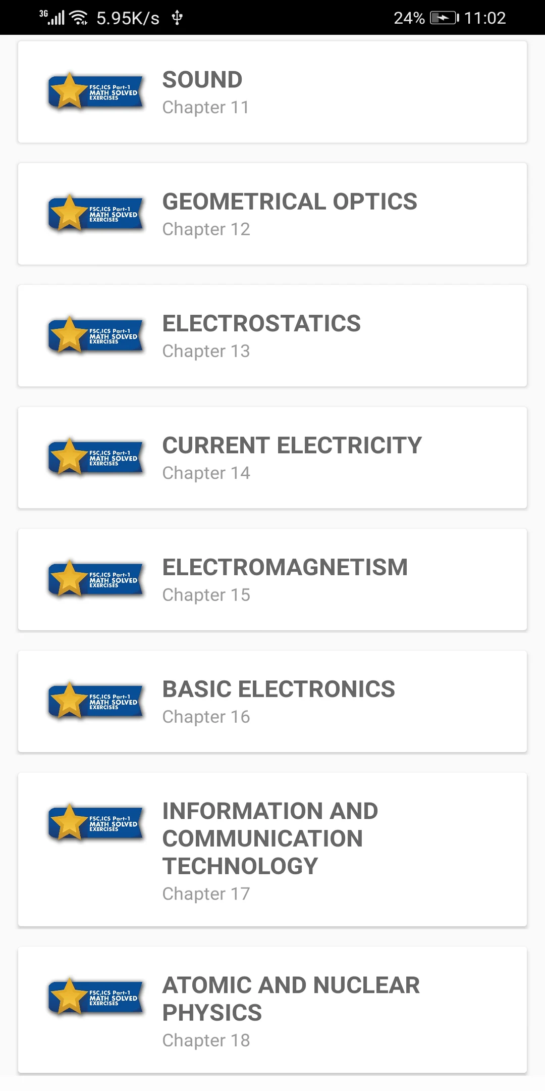 10th class physics notes screenshot