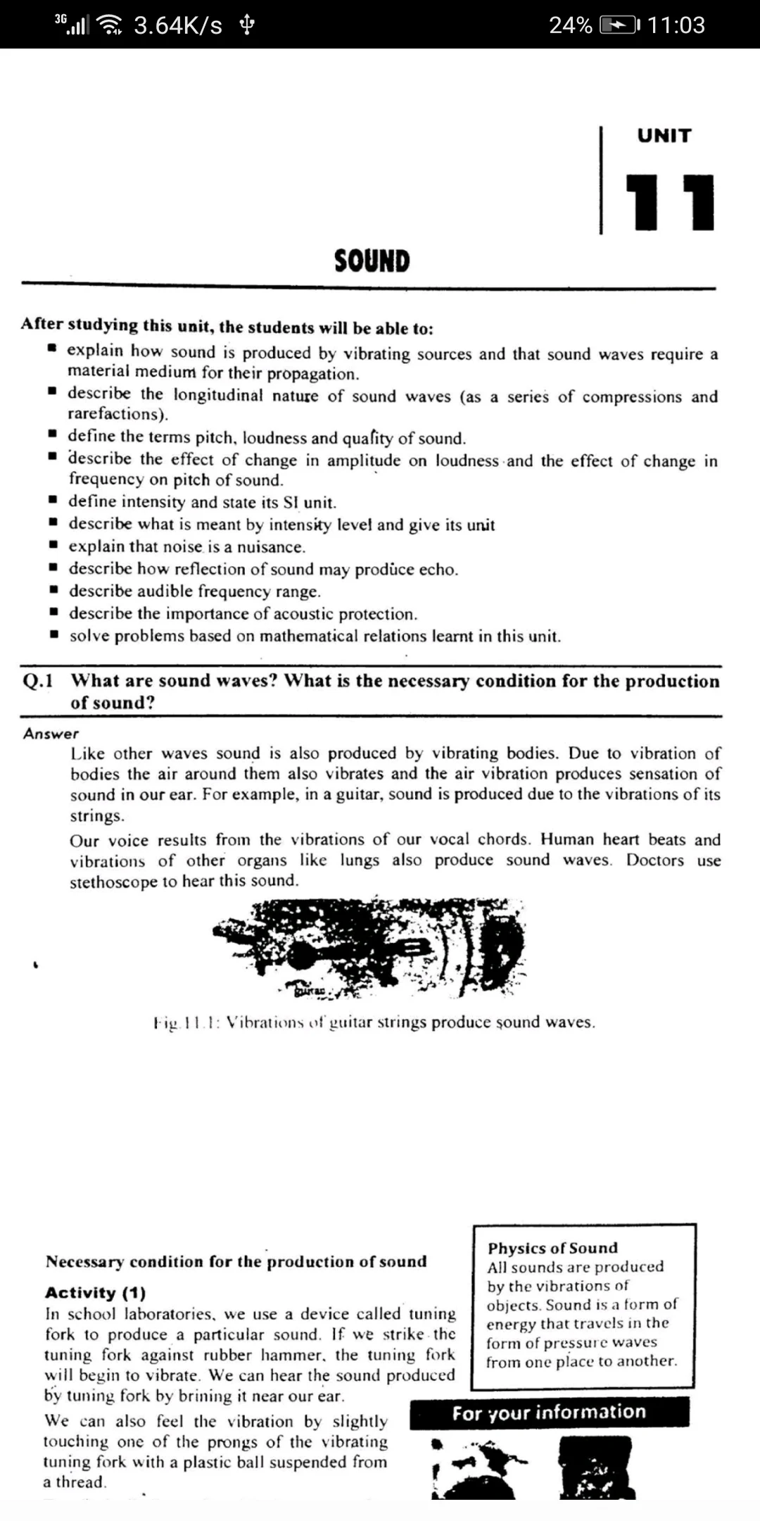 10th class physics notes screenshot